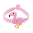 Flamingo theme Party Rubber Bracelet Baby Shower Birthday Kids Wedding FavorsME