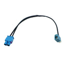 Antenna Adapter Aerial Cable Twin Double Male FAKRA For VW AUDI Seat Skoda