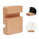 Wooden universal bracket double slot phone holder practical decoration