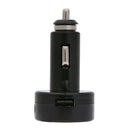 Car Charger 2.1A Phone Charger 12V/24V Digital Voltmeter Thermometer (Red) A