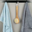 Wooden Handle Bristle Bath Brush Shower Massage Exfoliating Body Brushes