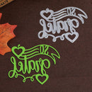 Art Word Metal Embossing Cutting Dies Stencils DIY Scrapbooking Craft Decor A