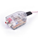 12V Car Stero Radio Speaker High To Low RCA Audio Impedance Converter conveS Gw