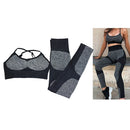 Professional Sports Quick-drying Yoga Suit Fitness Bra Set Women Workout Outfit
