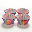 200 x Rainbow Cupcake Cases Cake Baking Muffin Dessert Wedding Party