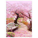 DIY Full Drill Diamond Painting Peach Tree Cross Stitch Embroidery Mosaic