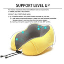 Yellow Travel Pillow Memory Foam with 360-Degree Head Support Comfortable N W4F8