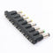 1Set 8Pcs Universal 2Pin Plug Charger Tip AC/DC Power Adapter for Notebook