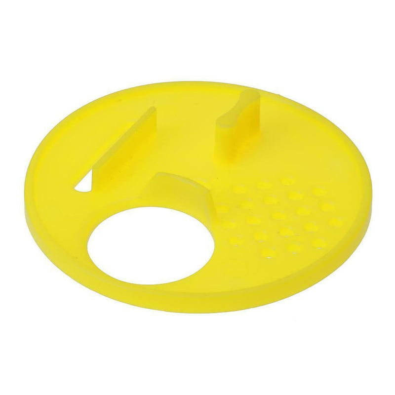 Beehives Plastic Round Beehives Nest Door Vents Beekeeping Tools(Yellow)