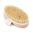 New 1pc dry skin body natural bristle brush soft spa brush bath massager home 3C