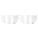 2 Pieces Motorcycle Helmet HD Visor For X14 Z-7 NXR Motor Sun  Clear