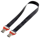 20Cm Fpc Flat Usb 3.1 Type-C Usb-C Male To Male Data Cable For Macbook & La