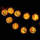 Solar LED Halloween Pumpkin Lamp String Night Light Hanging Decor Lanterns