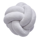 Knot Pillow Plush Throw Pillow Comfortable Sofa Mat for Living Room White