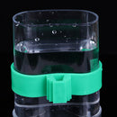 Bird Food Water Feeding Automatic Drinker Parrot Pet Dispenser Cage wit XGN