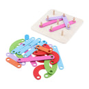 Movable Geometric Geoboard Geometry Board Math Game Educational