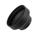 49mm Standard Universal Rubber Lens Hood for Canon Nikon Sony Camera Lens