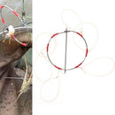 Stainless Steel Crab Grabber Grabbing Tool Clamp Pike Trap Fishing Tackle3cT