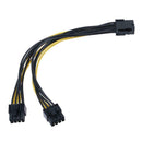 8Pin Port to Dual 8Pin Port Splitter Power Supply Cable for Graphic Cards
