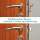 Door Stopper Wall Protector, 5 Pcs Large Door Knob Protector Door Stop SilicB9E3