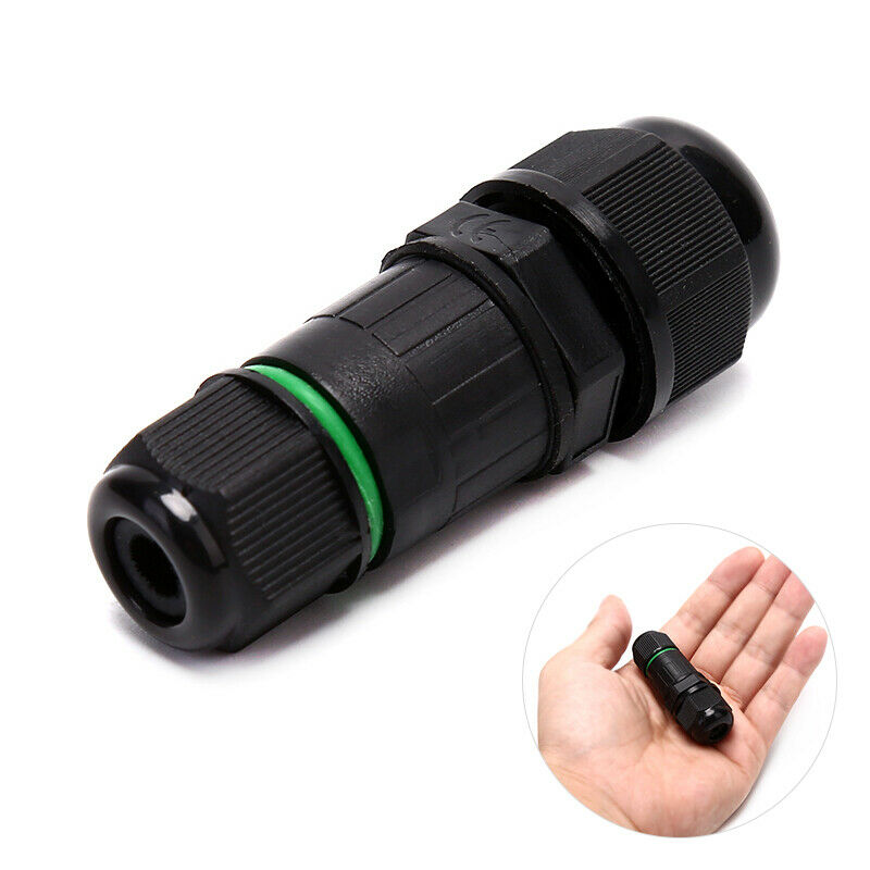 Waterproof Connectors 3 pin IP68 10A Electrical Wire Cable LED Light Connecto Hn