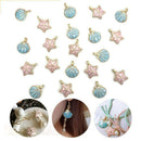 20 pcs Seashell Starfish Charms, Starfish Beads,Aluminum alloy Charms Penda