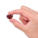 Mini Quartz Crystal Stone Chakra Healing Reiki Heart Stone Handmade DIY Jewelr-