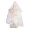 White Ivory Cathedral Length Lace Edge Bride Wedding Bridal Long 150C â„–[