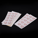 100pcs 3.5cm Flower Design Stickers Paper Labels Thank You Seals For Gifts