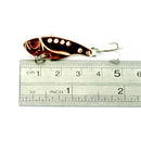 Lot 4pcs Metal Fishing Lures 3.5cm 3.2g Bass Spoon Crank Bait Tackle