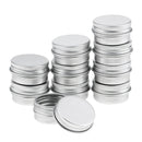 10 Pieces 5ml Aluminium Lip Balm Soap Tins Case Mints Ointment Glitters Jars