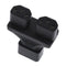 IEC320 C14 Right Angle C13 Male Dual To Female Power Adapter Y Splitter