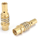 19Pcs Welding Torch Nozzle Part Kit Conical Nozzle Sleeve Rod Tool Set for  A9U3