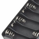 New 6 x 1.5V AA 2A CELL Battery Batteries Holder Storage Box 9V Case With L
