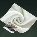 Bamboo Cervical Pillow Memory Foam Fabric Cover Bed Pillow Washable Style 3