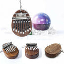 Portable Mini Kalimba 8 Keys African Thumb Finger Piano Mbira with Pendant