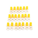 20PCS M6 Ring Insulated Wire Connector Electrical Crimp Terminal 12-10AWG FT