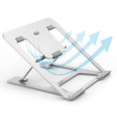 Adjustable, Ventilated Laptop Stand for Desktop, Portable Ergonomic Stand,