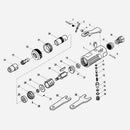 1X(1/4 Inch Pneumatic Tools Air Grinder Kit Mini Die Pneumatic Grinding Mac