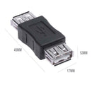 USB Female to Female Connector USB Double Female Head Conversion Adapter A