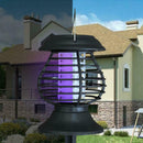 Solar Powered LED Lamp Bug Zapper Mosquito Killer Repeller Light Garden Lamp
