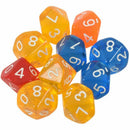 10-Dices D10 Ten Sided Gem Dice Die for RPG Dungeons&Dragons Board Table