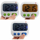 Vibration Alarm Clock Luminova Led Digital Timer Electronic Candy Watch Des