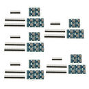 50Pcs Female Micro USB to DIP Adapter Converter 2.54mm PCB Breakout Board