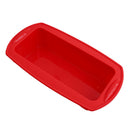 Silicone Bread Mold Loaf Pan Rectangle Baking DIY Homemade Utensil Red