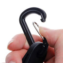 Camping Tarp Clips Clamp Awning Tent Hanger Survival Emergency Snap Buckle Tool