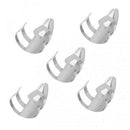 Guitar Accessories Kit ,Including 10pcs Plastic Thumb Finger Picks ,5pcs Metal