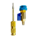 2x AC System Cap & Valve Service Kit Schrader Valve Core Remover Installer Tool