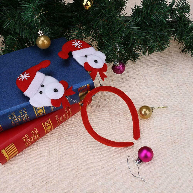 Home Decoration Cute Christmas Theme Headband Kids Head Clasp(Bear)