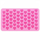 55Heart Silicone Cake Chocolate Cookies Baking Mould Mold Soap ice Tra tool S2Y4